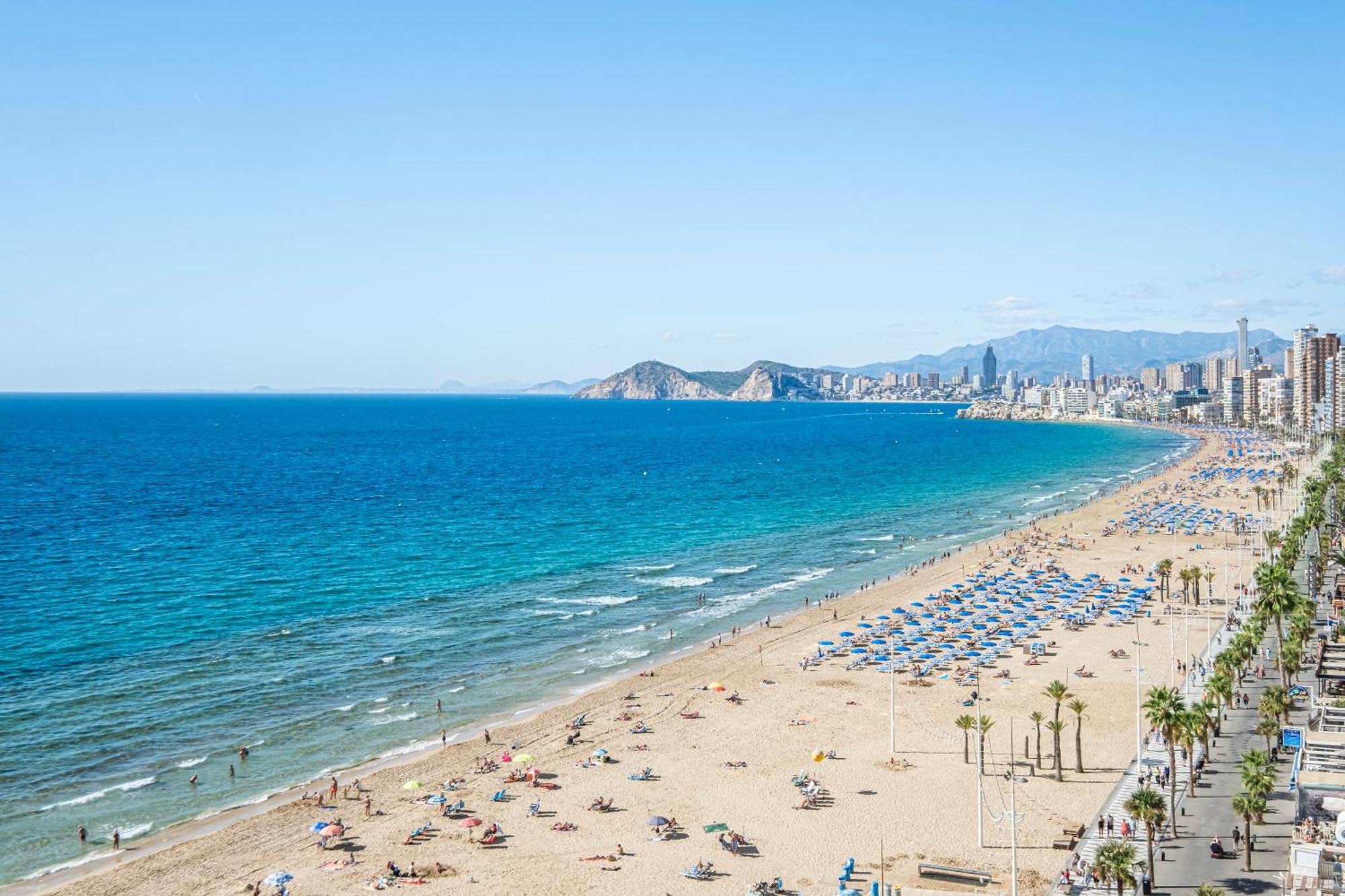 Apartamento Currus Miramar Playa Benidorm Luaran gambar